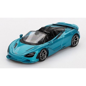 Mini GT 00812 McLaren 750S spider '24 blauw 1:64