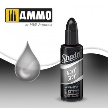 Ammo Mig Jimenez 0857 Shader Navy grijs (10ml)