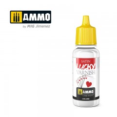 Ammo Mig Jimenez 2056 Lucky Varnish Satin Jar 17 ml