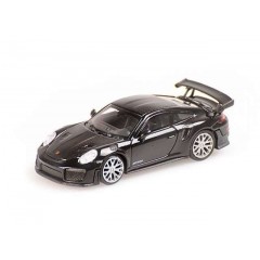 Minichamps 870068120 Porsche 911 GT2 RS, black/carbon stripes 2018