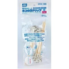 Mr Hobby GT-104 Clipstokjes met 20 mm brede clip (20 st)