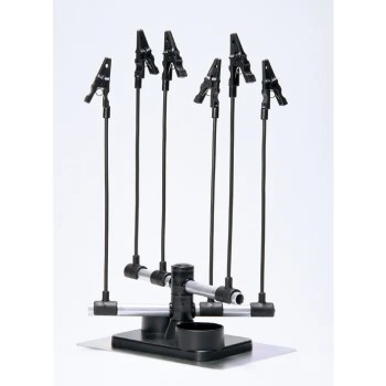 Mr Hobby GT-34 Clip II standaard met draaibare assen + 6 clips Mr Hobby GT-34 Clip II standaard met draaibare assen + 6 clips