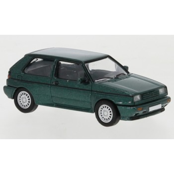 Brekina 870084 VW Rallye Golf metallic-dunkelgrün 1989 (PXC87) 1:87