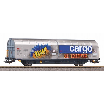 Piko 58985 Großraumschiebewandwagen Hbbillnss SBB mit Graffiti VI Piko 58985 Großraumschiebewandwagen Hbbillnss SBB mit Graffiti VI