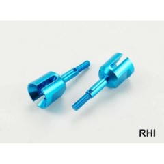 RHI 800708 Wielassen (2) Blauw alu passend voor TT- 02 Tamiya RHI 800708 Wielassen (2) Blauw alu passend voor TT- 02 Tamiya