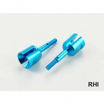 RHI 800708 Wielassen (2) Blauw alu passend voor TT- 02 Tamiya RHI 800708 Wielassen (2) Blauw alu passend voor TT- 02 Tamiya