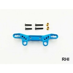 Tamiya TT-02 Demperbrug voor of achter blauw alu Tamiya TT-02 Demperbrug voor of achter blauw alu