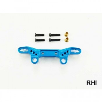 Tamiya TT-02 Demperbrug voor of achter blauw alu