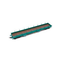 Rivarossi HR6485 4-assige plate wagon "FS"