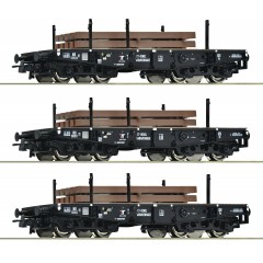 Roco 6600016 3-tlg. Set: Schwerlastwagen NS