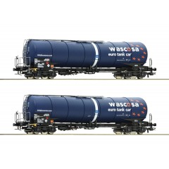 Roco 76027 2-tlg. Set: Kesselwagen Wascosa