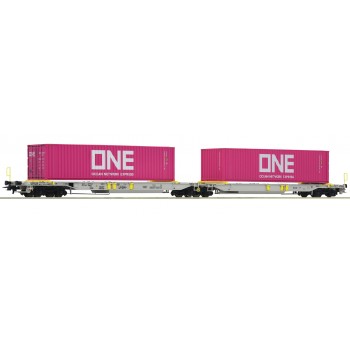Roco 76426 Doppeltaschen-Gelenkwagen, AAE "ONE"