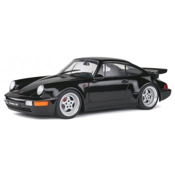 Solido 1803404 Porsche 911 (964) Turbo 3.6 '93 zwart 1:18
