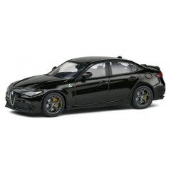 Solido 4313107 Alfa Romeo Giulia Quadrifoglio zwart 1:43 Solido 4313107 Alfa Romeo Giulia Quadrifoglio zwart 1:43