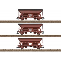 Trix 24123 Selbstentladewagen-Set Bauart Fcs "DR/DDR" 