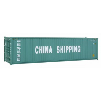 Walthers 532063 40 Ft Highcube Container "China Shipping" 1:87 Walthers 532063 40 Ft Highcube Container "China Shipping" 1:87