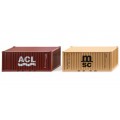 Wiking 001826 Containerset 20 Ft "ACL/MSC" 1:87