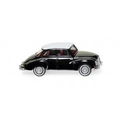 Wiking 012002 DKW Limousine - schwarz mit weißem Dach 1:87
