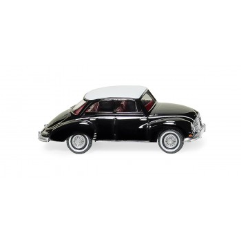 Wiking 012002 DKW Limousine - schwarz mit weißem Dach 1:87