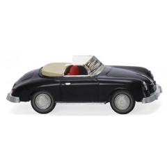 Wiking 016039 Porsche 356 Cabrio zwart