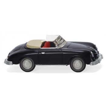 Wiking 016039 Porsche 356 Cabrio zwart