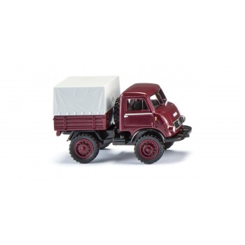 Wiking 036805 Unimog U 402 - weinrot