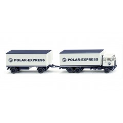 Wiking 045704 Kühlkofferlastzug (Volvo F88) "Polar-Express"