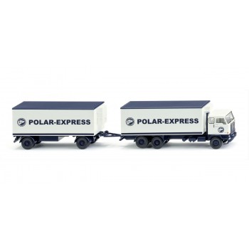 Wiking 045704 Kühlkofferlastzug (Volvo F88) "Polar-Express"