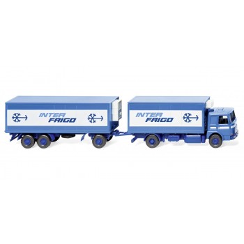 Wiking 045801 Kühlkofferlastzug (MAN) "Interfrigo"