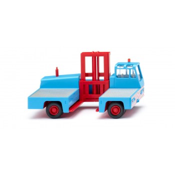 Wiking 066703 Seitenstapler - hellblau/rot 1:87 Wiking 066703 Seitenstapler - hellblau/rot 1:87