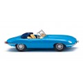 Wiking 081707 Jaguar E-Type Roadster - blau 1:87