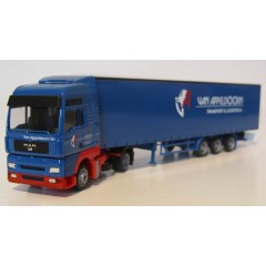 AWM 53088 MAN TGA Van Appeldoorn Transport met oplegger