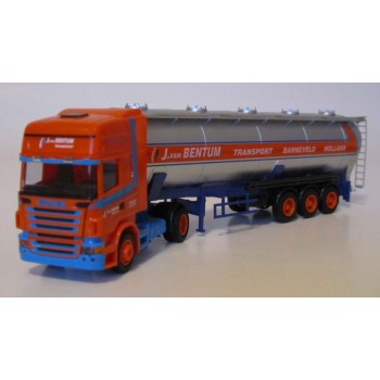 AWM 53094 Scania R Topline J. van Bentum Barneveld met silo semi