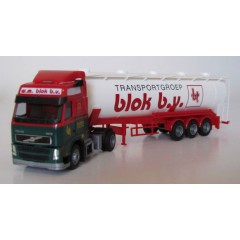AWM 53096 Volvo FH 12 Blok B.V. Transport Hellevoetsluis met silo semi