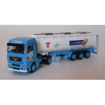 AWM 53162 MAN TG-X XLX H&S Transport met silo semi"