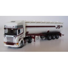 AWM 53486 Scania R Topline Jan Stamneshagen met silo semi AWM 53486 Scania R Topline Jan Stamneshagen met silo semi