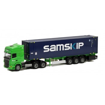 AWM 53650 Scania R Topline 45ft. HighCube Bring / Samskip AWM 53650 Scania R Topline 45ft. HighCube Bring / Samskip