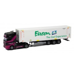 AWM 53751 Scania R Topline "Hart" 45ft. HighCube Koelcontainer Eucon