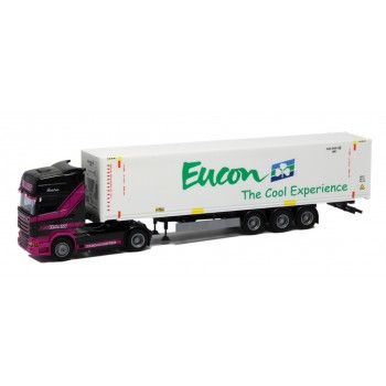AWM 53751 Scania R Topline "Hart" 45ft. HighCube Koelcontainer Eucon