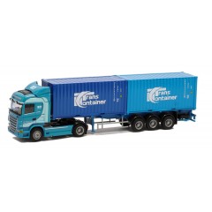 AWM 53759  Scania R Highline Kooy 2x20ft  "TransContainer"