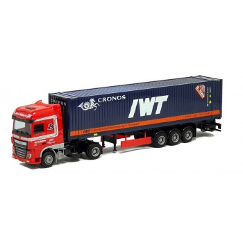 AWM 53777 DAF XF Euro 6 SSC. Jan de Bakker transport 45ft. ContainerAufl. Cronos / IWT.  (NL) 