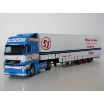 AWM 71274 Volvo FH Soren og Jens Danmark met jumbo oplegger