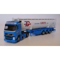 AWM 71959 Volvo FH 12 G Heys Transport met 40 ft bulk container"