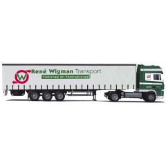 AWM 73221 DAF 95 XF Rene Wigman Transport  Westervoort met oplegger