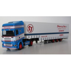 AWM 73605 Scania R topline Soren og Jens Danmark met jumbo oplegger