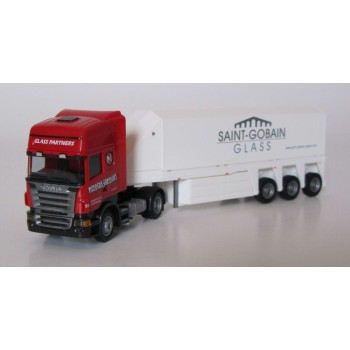 AWM 73672 Scania R Topline Nicolas-Jacquet met glastrailer"