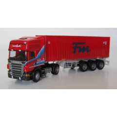 AWM 73692 Scania R Topline Martinelli met 30ft bulkcontainer"