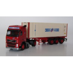 AWM 73853 Volvo FH 12 Nijhof Wassink met 30ft bulkcontainer"