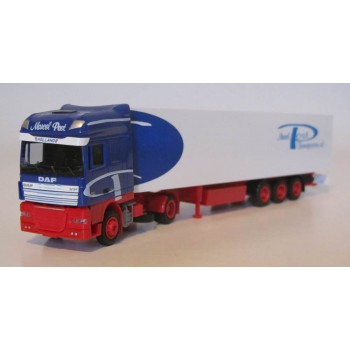 AWM 74006 DAF XF 105 SSC Marcel Post Transport met koeloplegger"