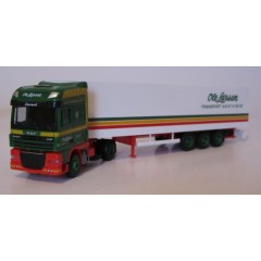 AWM 74019 DAF XF 105 SSC Ole Larsen Transport met koeloplegger"
